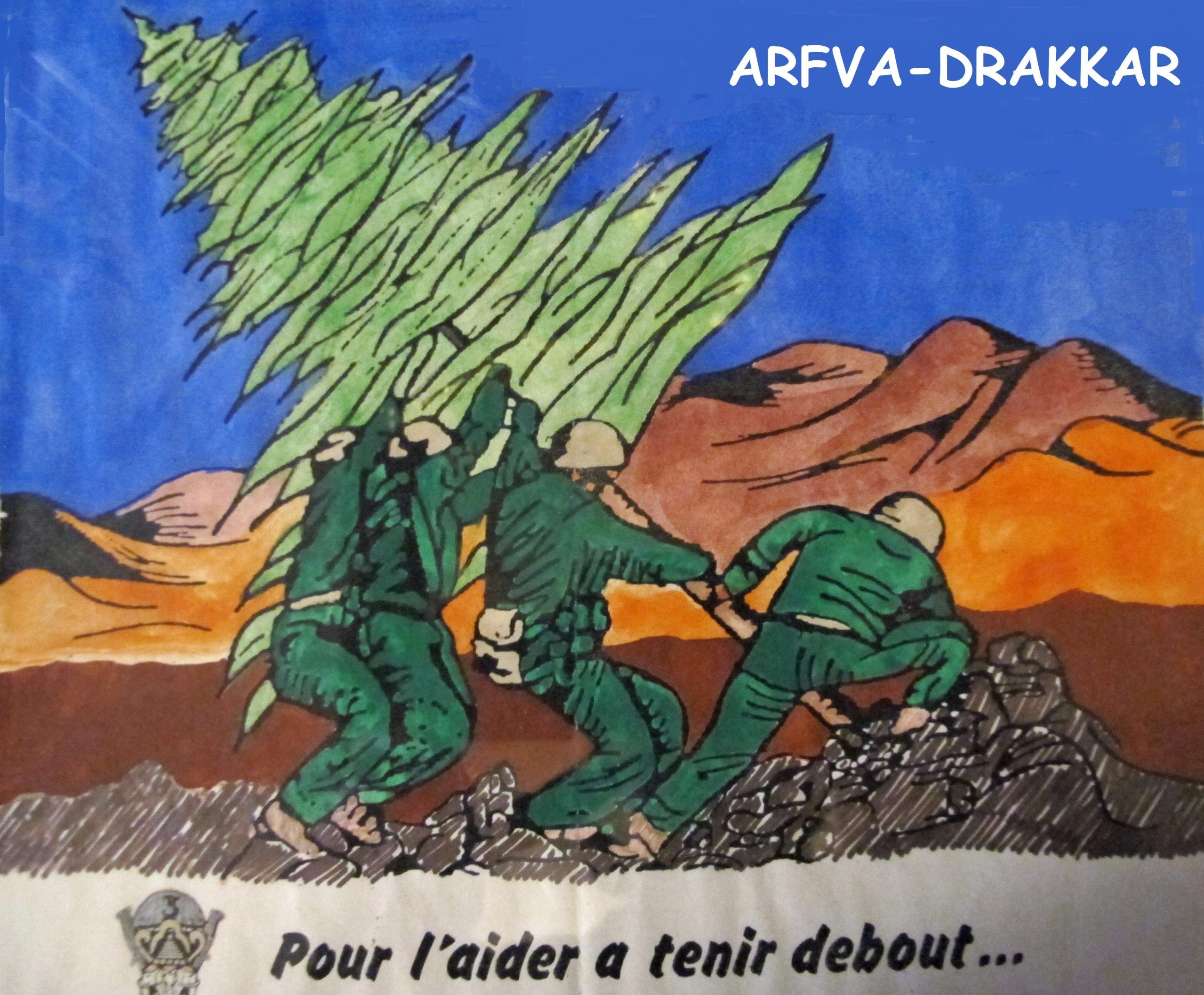 logo de l'association ARFVA-DRAKKAR